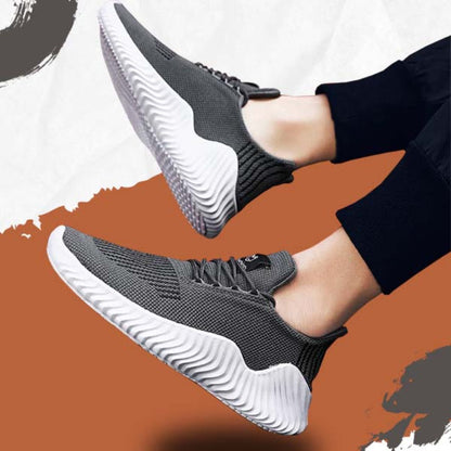 Happy™ FlexSneakers: Letvægts Flex Åndbare Komfortable Hverdagsbrug Slid Sneakers
