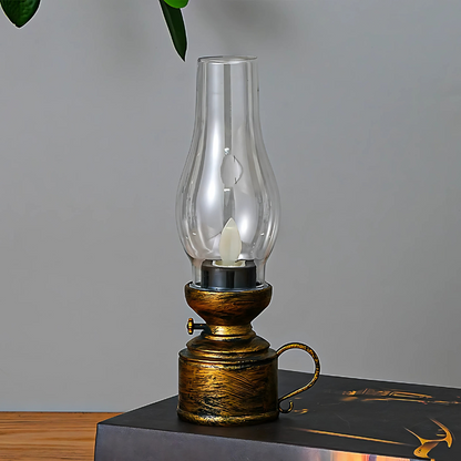 Ledsen™ VintageLamp 1+1 GRATIS: Vintage LED Petroleumslampe Med Flimrende Flamme