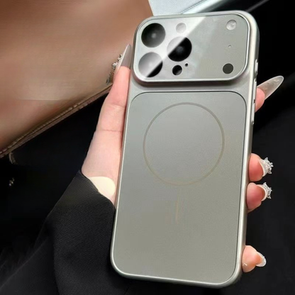MagsafeCase: iPhone Magsafe Glas Linse Beskyttelses Telefon Etui