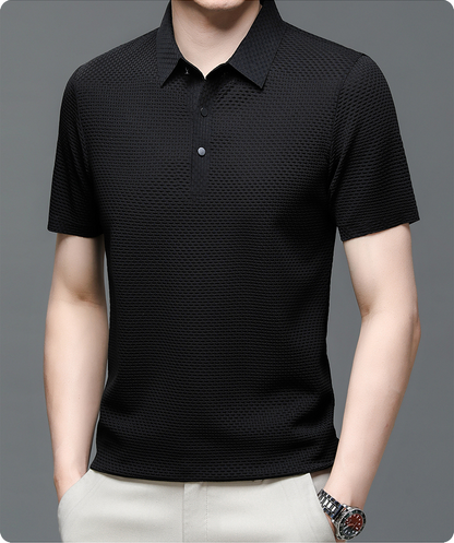 Icone™ BreathableShirt 1+1 GRATIS: Stilfull Pustende Kortarmet Skjorte for Menn