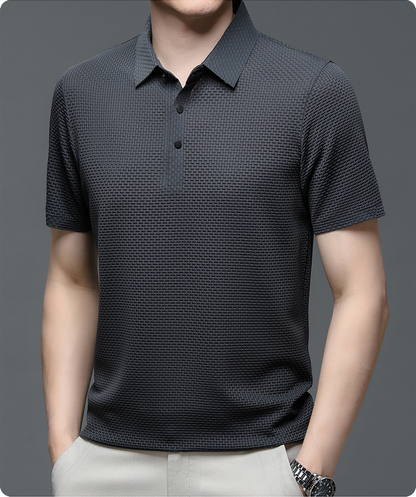 Icone™ BreathableShirt 1+1 GRATIS: Stilfull Pustende Kortarmet Skjorte for Menn