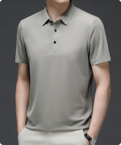 Icone™ BreathableShirt 1+1 GRATIS: Stilfull Pustende Kortarmet Skjorte for Menn