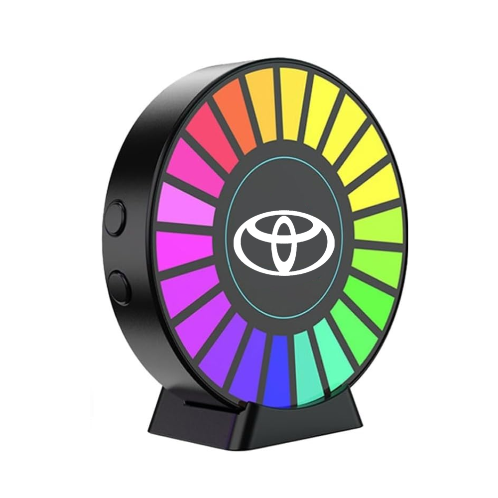 Ledsen™ MusicalDiffuser: Rytme LED Lydaktiveret Bil Lys Musikalsk Diffuser