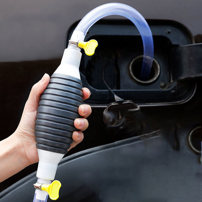 TransferPump 1+1 GRATIS - Nem At Bruge Manuel Siphon Brændstofpumpe Liquid Transfer Slange