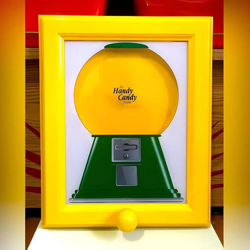 TreatFrame - Vægmonteret Ramme Candy Display Nem Adgang Treat Sjov Dekor