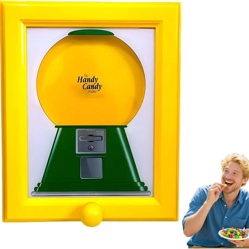 TreatFrame - Vægmonteret Ramme Candy Display Nem Adgang Treat Sjov Dekor
