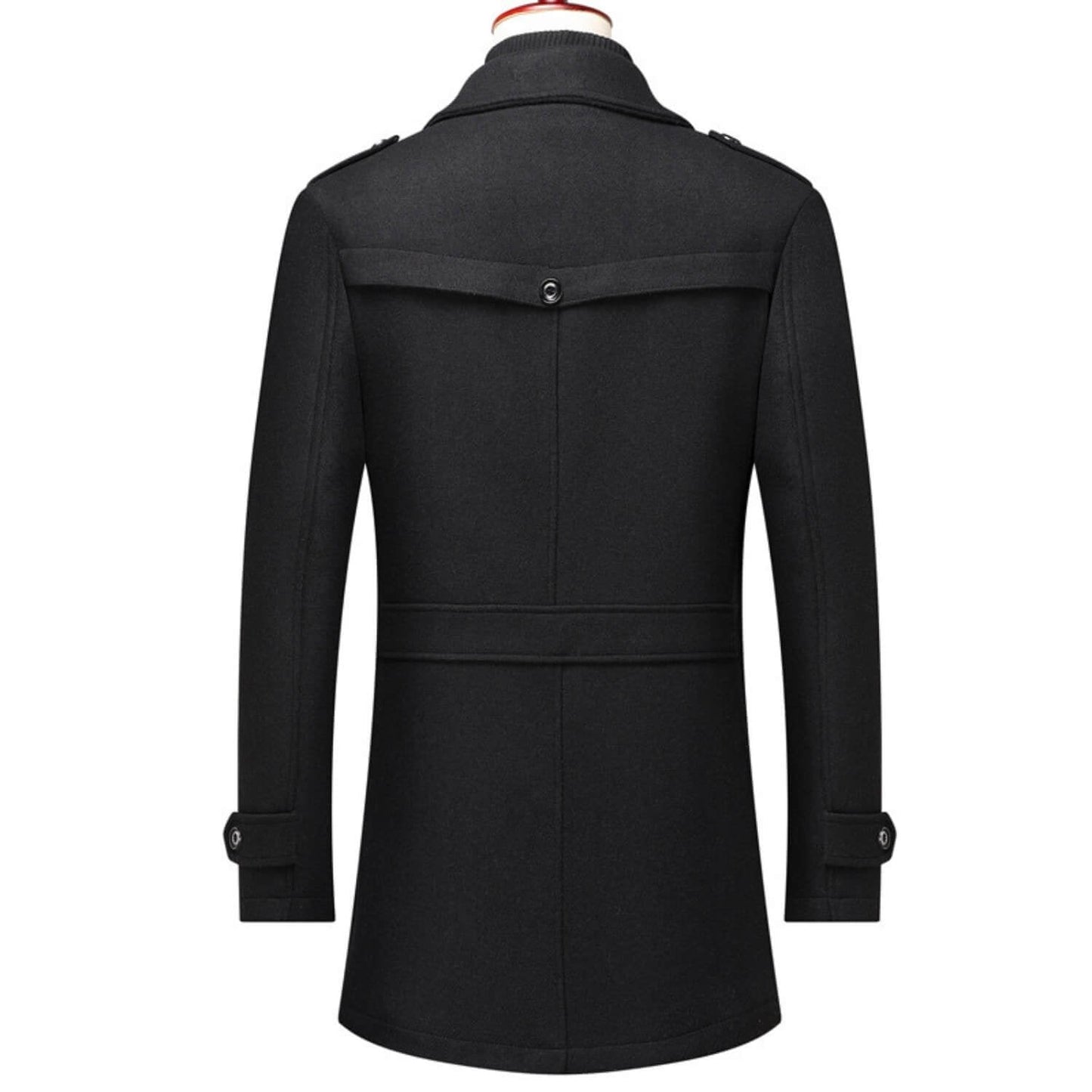 Icone™ WinterCoat: Luksus Dobbel Krage Stilfull Vinter Trenchcoat