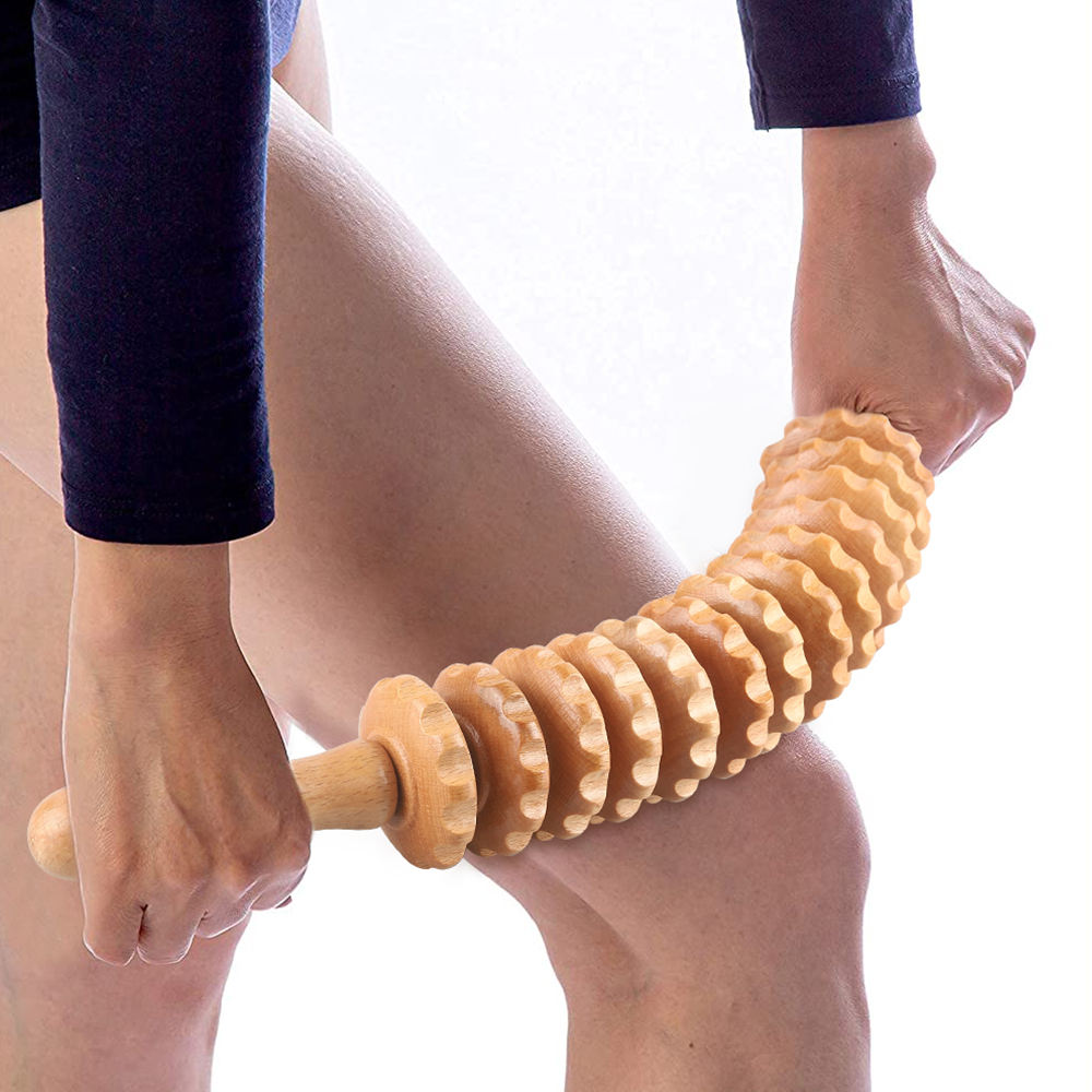 RollerRelief™ - Buet Dypvæv Muskelmassage Roller Relief Stang