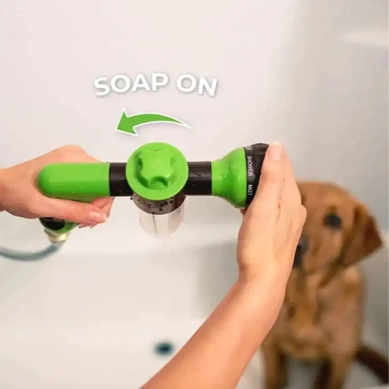 DogCatFri™ PetShower: Innebygd Sjampo-Vannslange