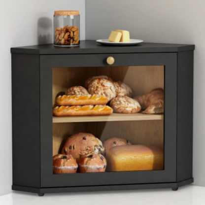 UltiFurni® CornerCabinet: Plassbesparende Smart Pantry Oppbevarings Hjørneskap
