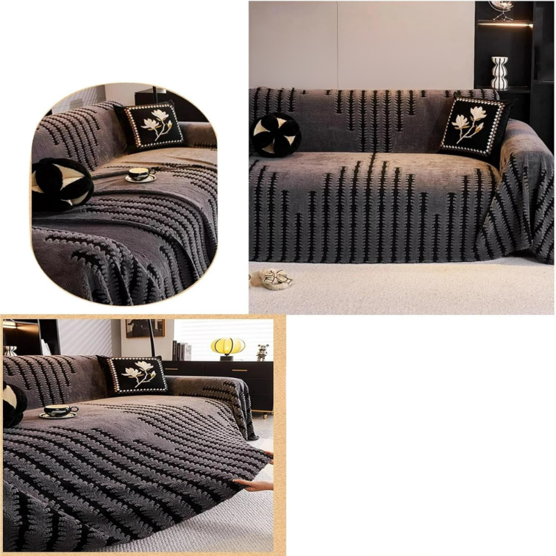 Globetrek° CouchCover - Universel Pasform Elegant Holdbar Sofa- Og Sofaovertræk
