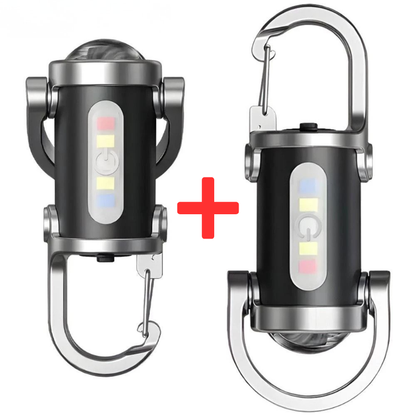 Ledsen™ KeychainFlashlight 1+1 GRATIS - Kraftfuld Pocket LED Nøglekæde Lommelygte