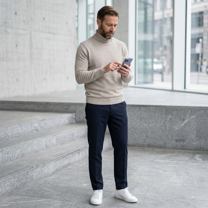 Icone™ CozySweater: Minimalistisk Stil Maksimal Komfort Cozy Sweater