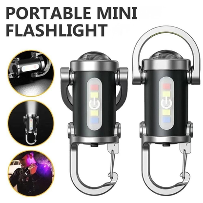 Ledsen™ KeychainFlashlight 1+1 GRATIS - Kraftfuld Pocket LED Nøglekæde Lommelygte