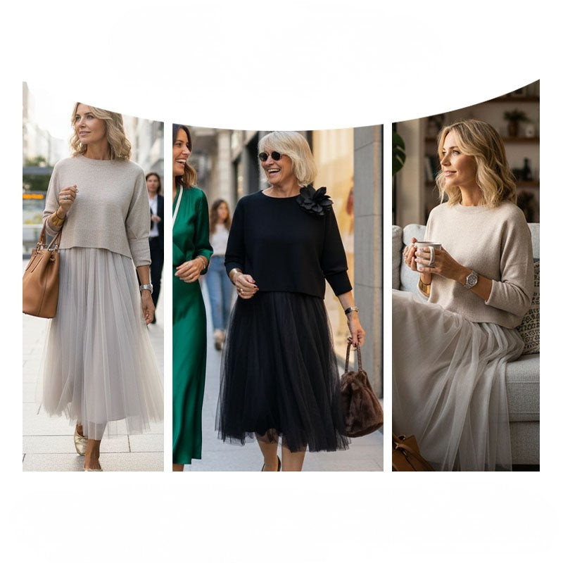 Icone™ TulleDress - Elegant, Stilfuld Og Klassisk Tullekjole