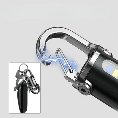Ledsen™ KeychainFlashlight 1+1 GRATIS - Kraftfuld Pocket LED Nøglekæde Lommelygte