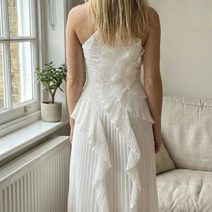 Icone™ RuffleDress - Elegant Stråleglans Luksus Ruffle Kjole