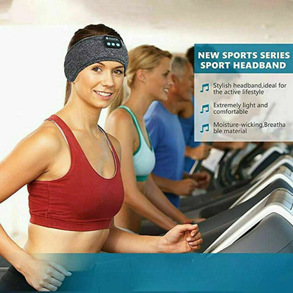 SleepHeadband - Komfortabelt Bluetooth Headset Til Søvn Og Afslapning