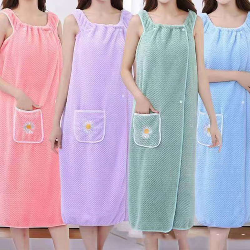 Icone™ TowelDress - Hurtigabsorberende Bærbart Badehåndkle