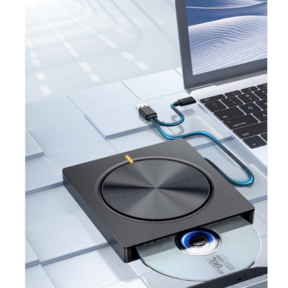 QuickDisc – Bærbar Plug And Play DVD Quick Disc Læser Skriver