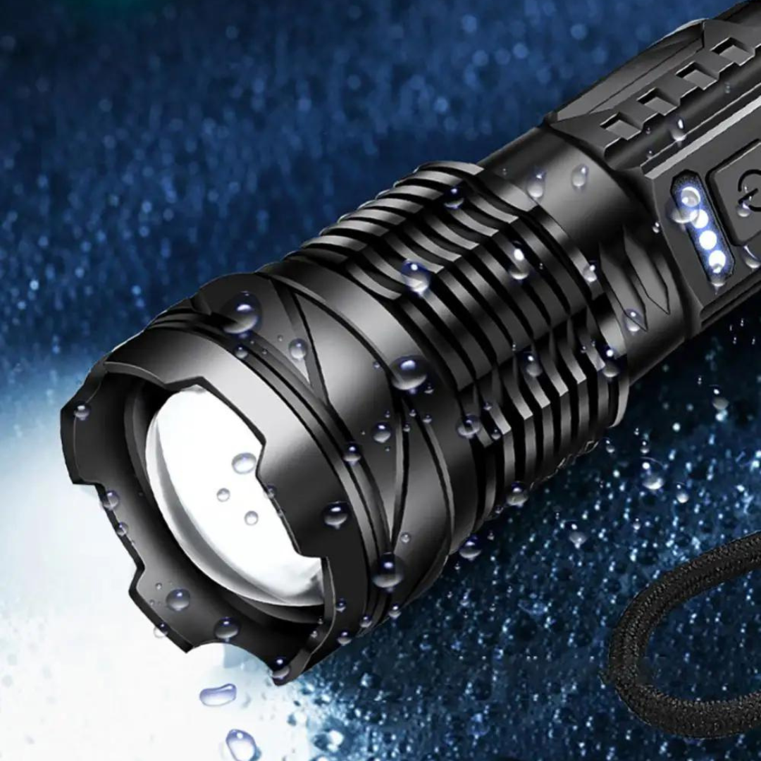 SuperFlashlight 1+1 GRATIS - Multifunksjonell Oppladbar Lommelykt