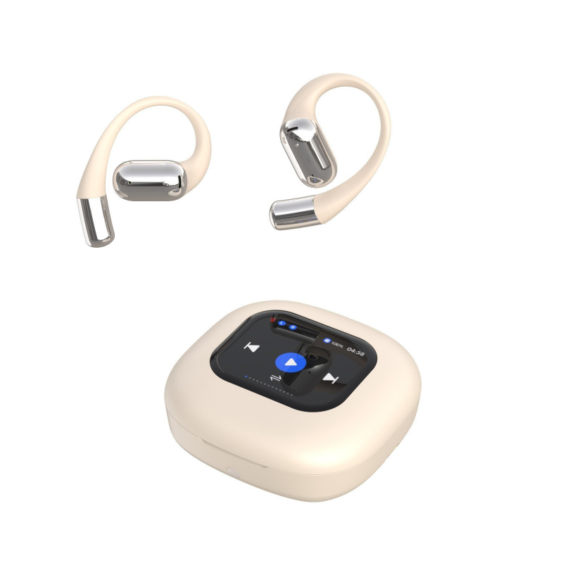 OpenEarbuds - Rask Kontroll Etui Trådløse Bluetooth Åpne Øretelefoner