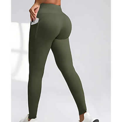 Icone™ TrainingLeggings: Høytlivs Magekontroll Skulpturerende Leggings