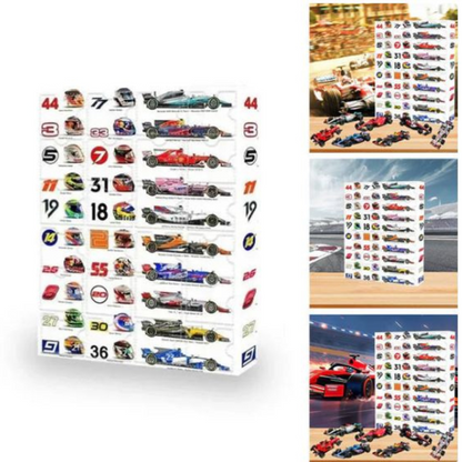 RacingCalendar - Formel 1 Racing Biler Adventskalender