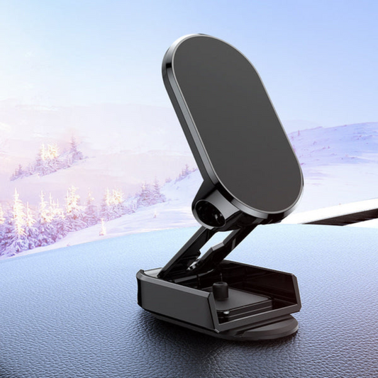Holder360° FoldableHolder - Sammenleggbar Metall Magnetisk Biltelefonholder