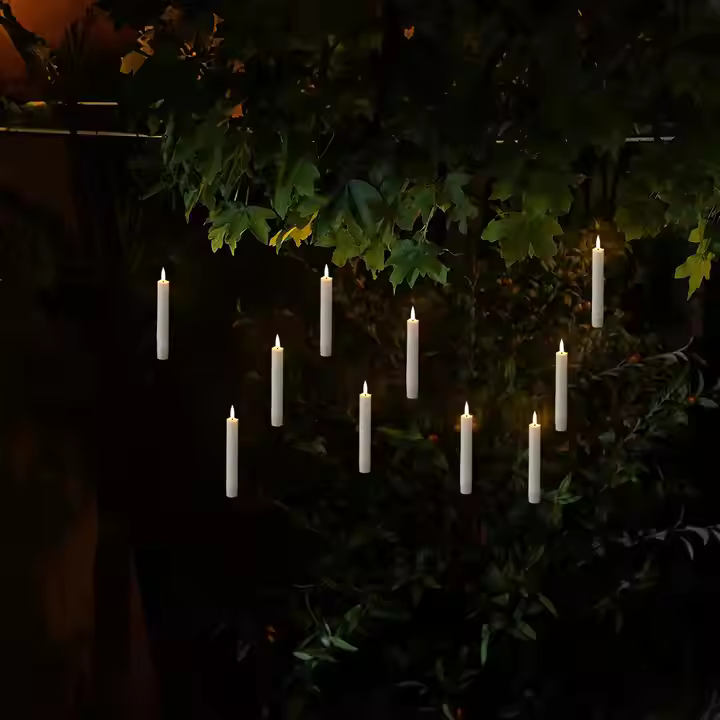 Ledsen™ FloatingCandles - Svevende LED-lys med stavfjernkontroll