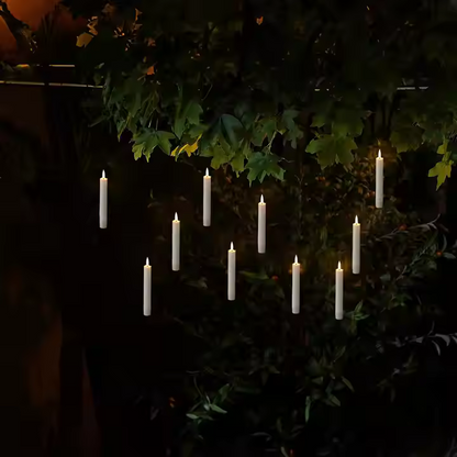 Ledsen™ FloatingCandles - Svevende LED-lys med stavfjernkontroll