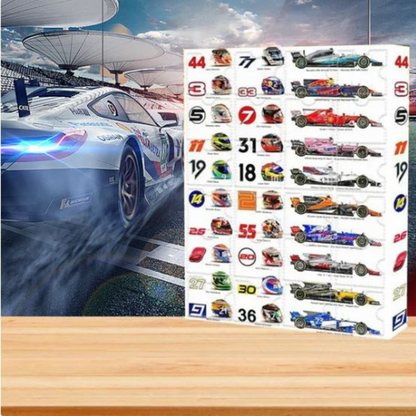 RacingCalendar - Formel 1 Racing Biler Adventskalender