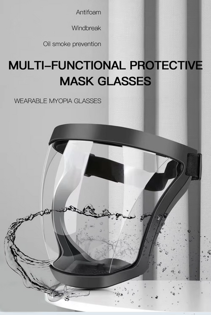 IndustrialMask - Utendørs Og Innendørs Hel Ansikts Beskyttende Maske