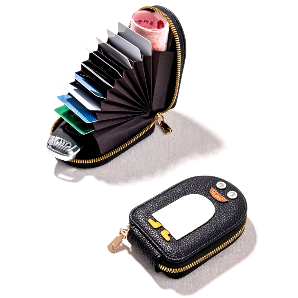 Icone™ PenguinWallet: Pingvin Stor Kapasitet Kortholder