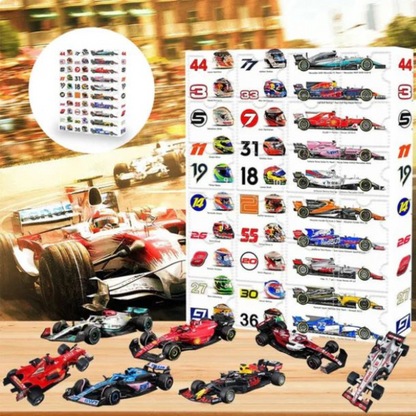 RacingCalendar - Formel 1 Racing Biler Adventskalender