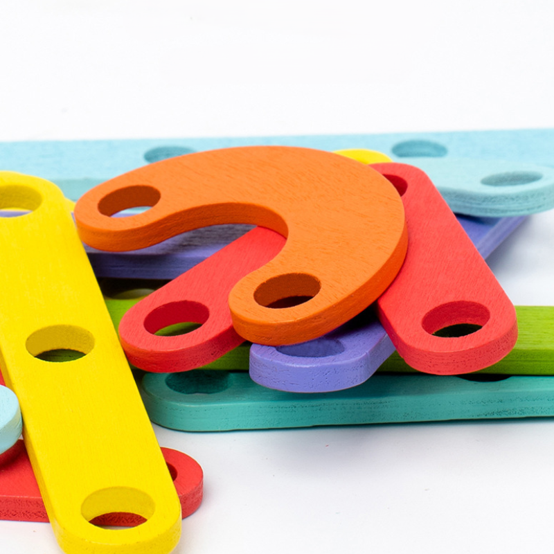 Kletshuts™ PuzzleBoard - Montessori Trepuslespill Platesett