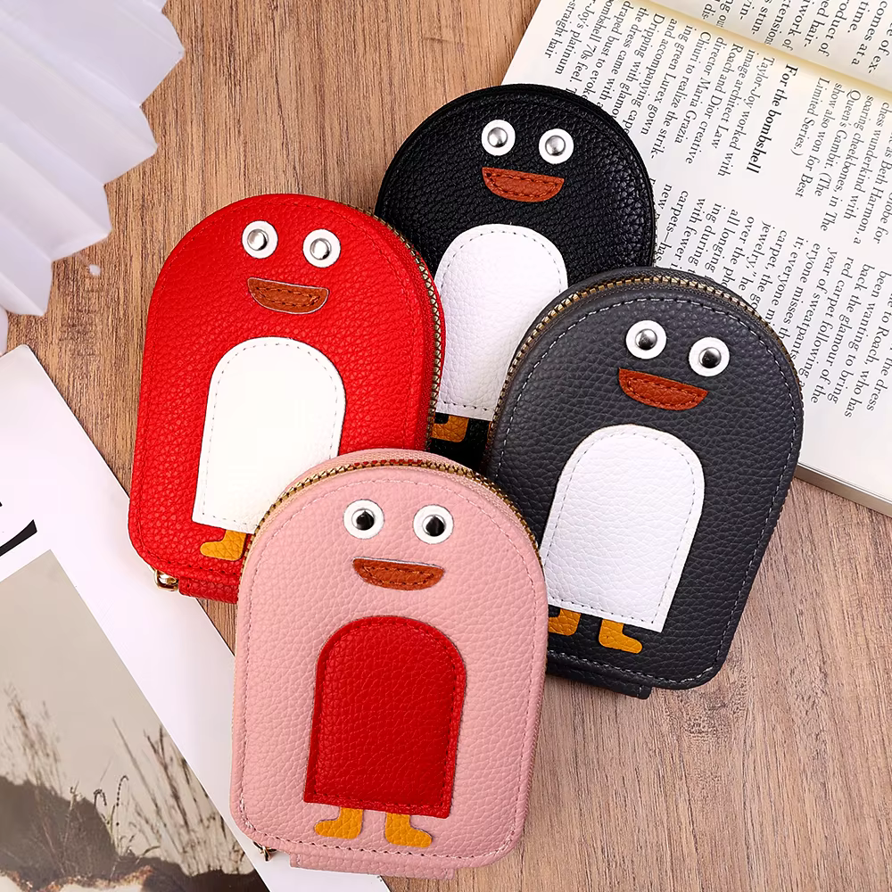 Icone™ PenguinWallet: Pingvin Stor Kapasitet Kortholder