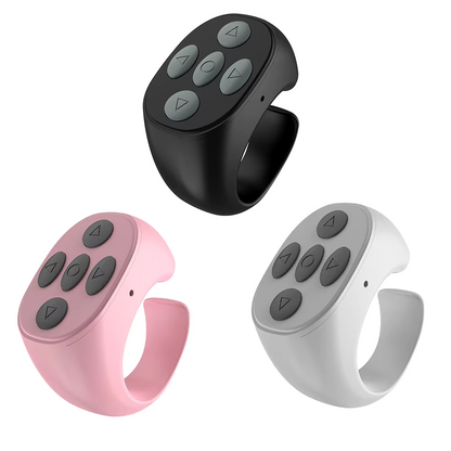 FingerRemote: Trådløs Bluetooth Fjernkontroll som bæres på fingeren
