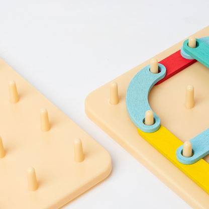 Kletshuts™ PuzzleBoard - Montessori Trepuslespill Platesett
