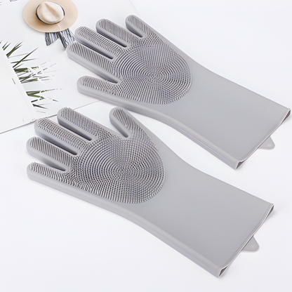 Cleaner Pro° BrushGloves 1+1 GRATIS: Komfortable Og Effektive Rengøringsbørste-Skrubbehandsker