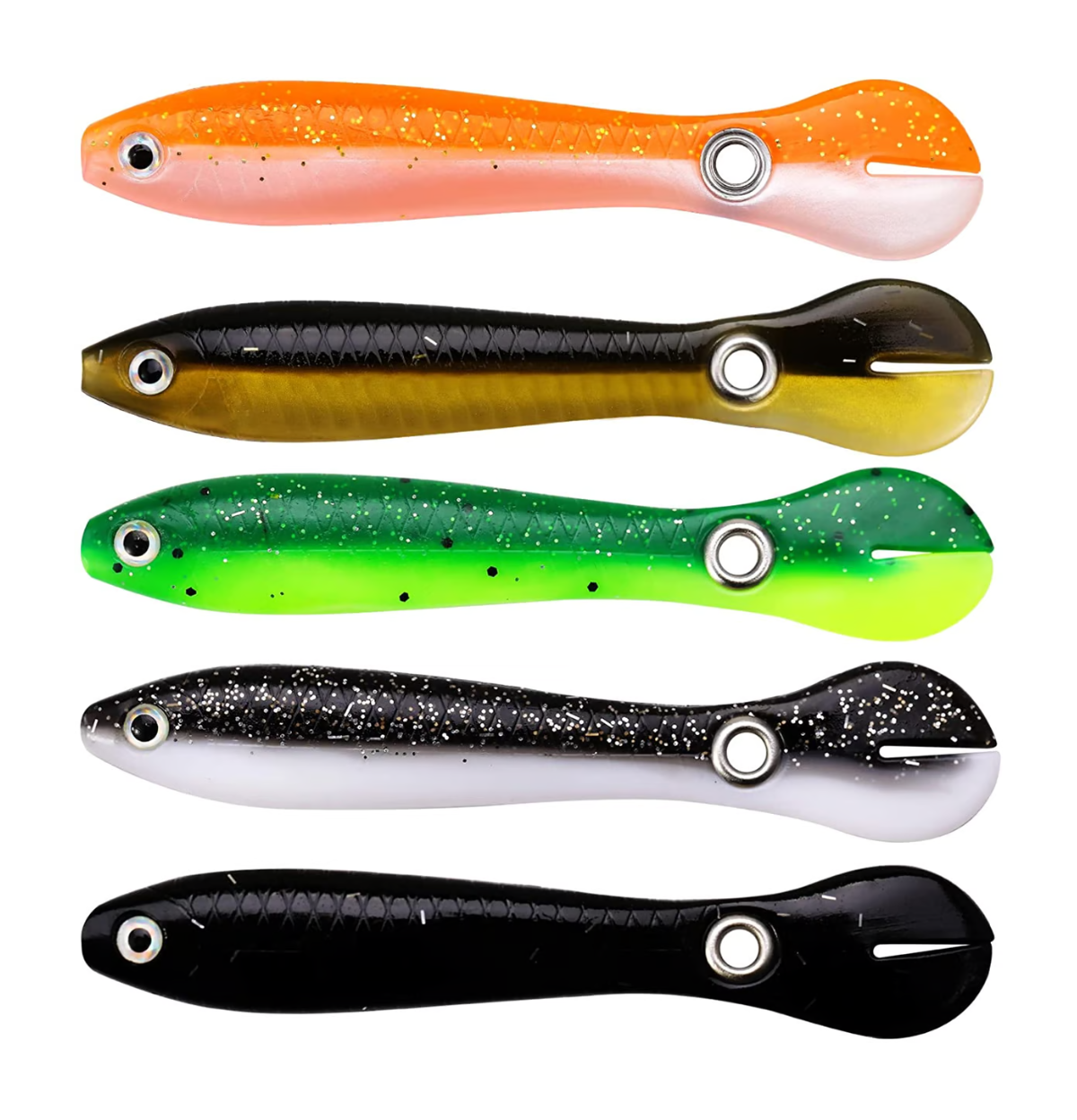 FishLure 1+1 GRATIS - Myk Kunstig Fiskeagn