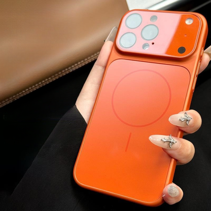 MagsafeCase: iPhone Magsafe Glas Linse Beskyttelses Telefon Etui