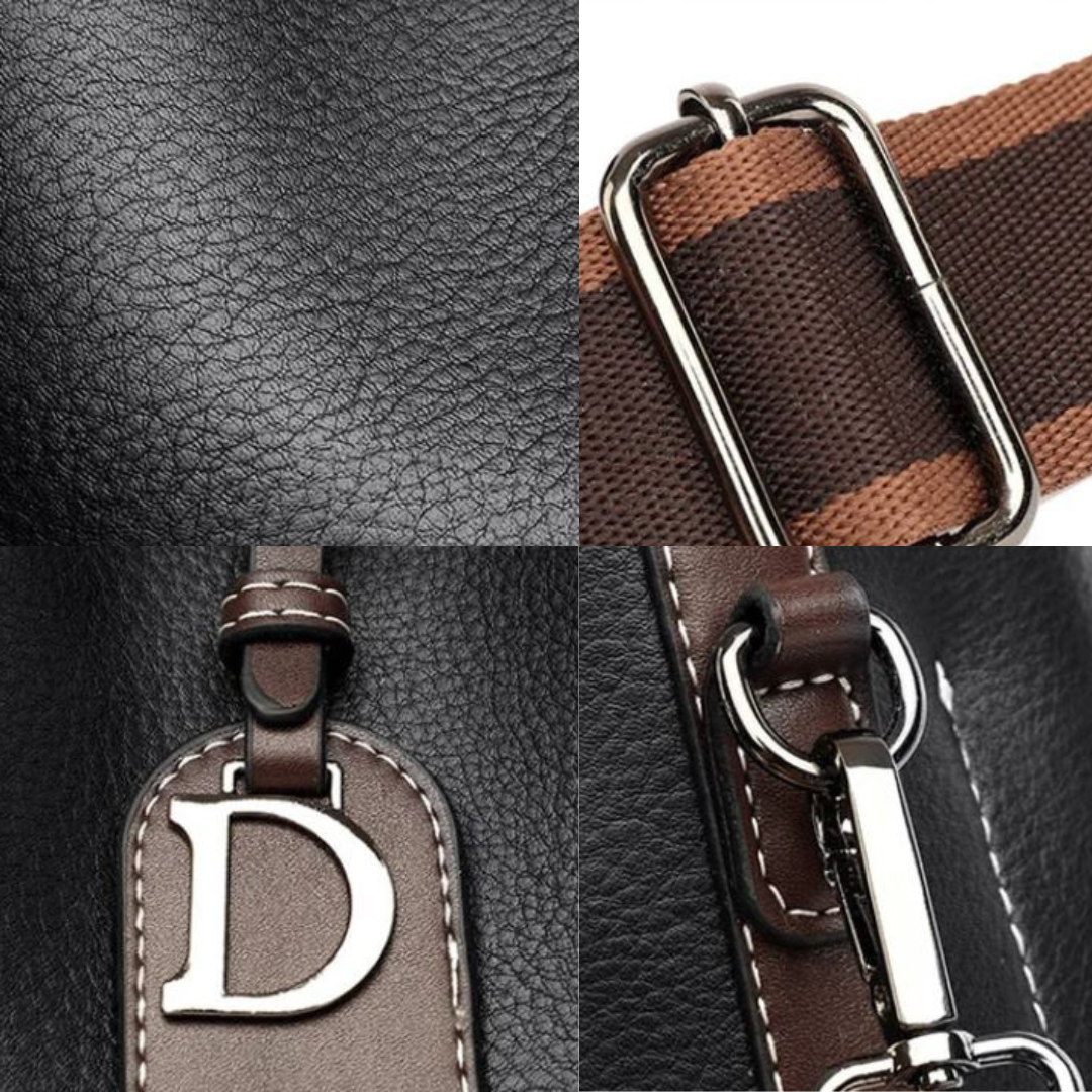 Icone™ ShoulderBag: Ekte Skinn Niche Skulderveske For Kvinner