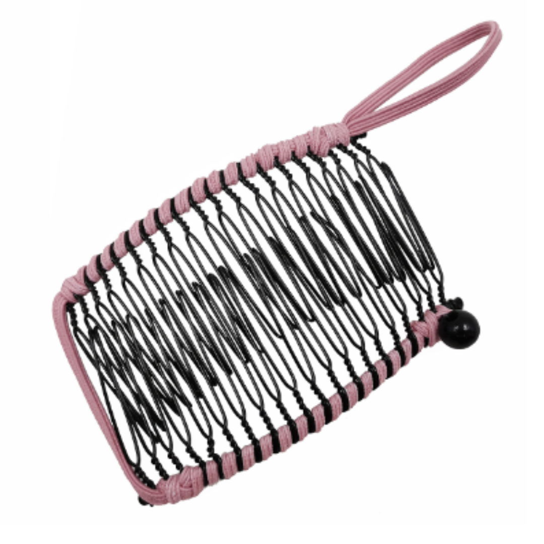 Rose® RetroClip 1+1 GRATIS - Klassisk strekkbar 20 Tenner Retro Hårklemme