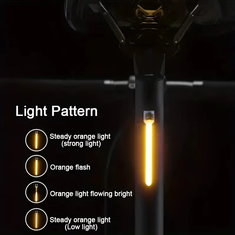 Ledsen™ GlowLight - Oppladbart Sykkel Baklysrør