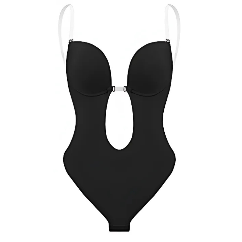 Icone™ SeamlessBodysuit: Lavt Snitt Sømløs Bodysuit Shapewear