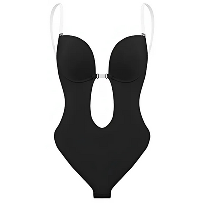 Icone™ SeamlessBodysuit: Lavt Snitt Sømløs Bodysuit Shapewear