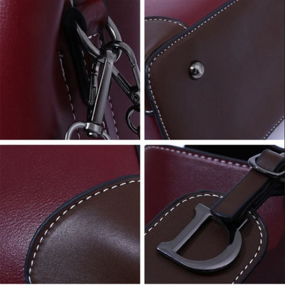 Icone™ ShoulderBag: Ekte Skinn Niche Skulderveske For Kvinner