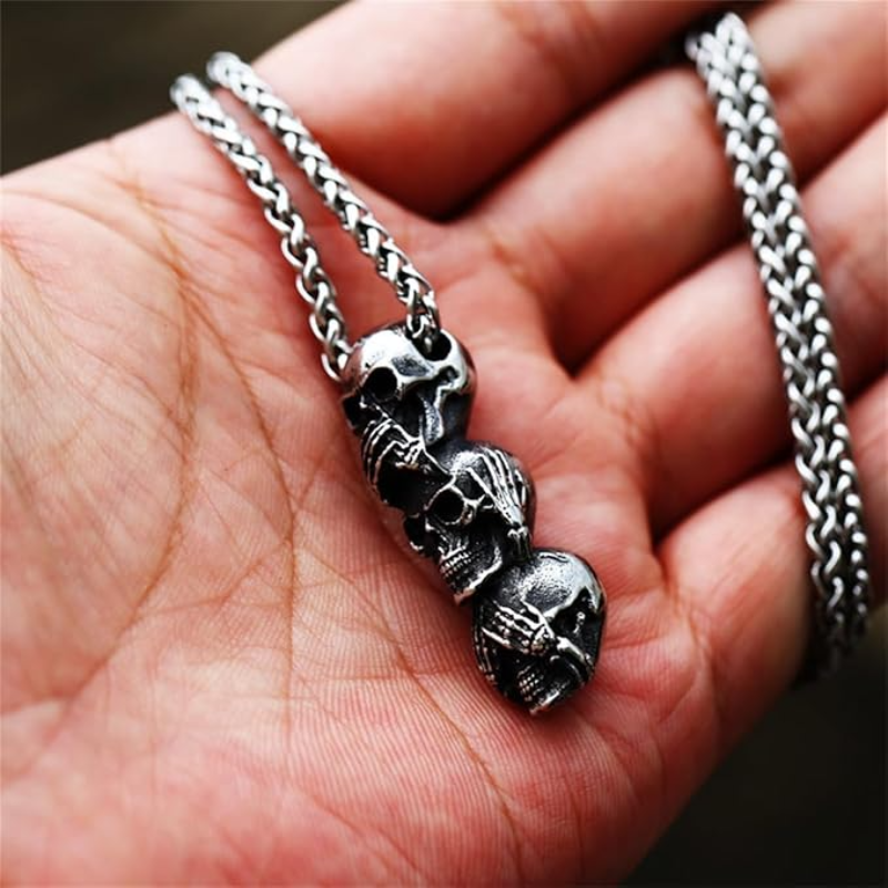Jewelance™ SkullNecklace: Kranium Halskjede For Menn Og Kvinner