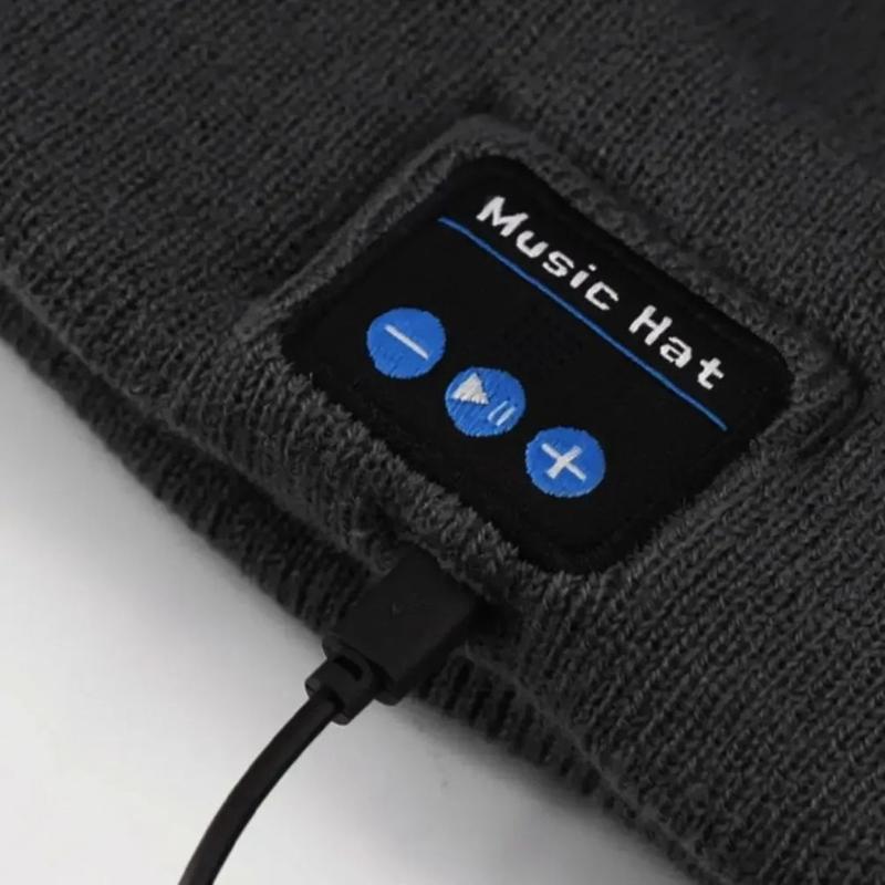 Icone™ MultiBeanie: Multifunksjonell LED-lys og Bluetooth Varm Lue